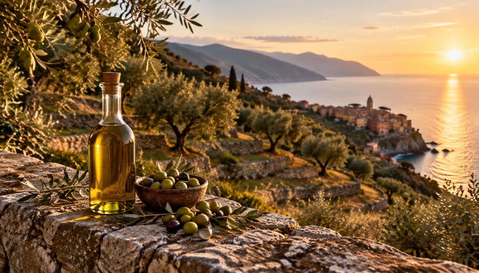 Uliveti in Liguria